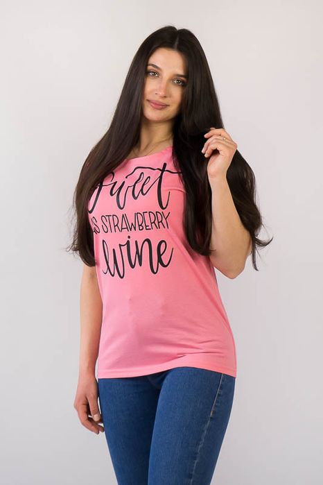 Безкоштовна доставка від 600 грн Футболка жіноча бавовна