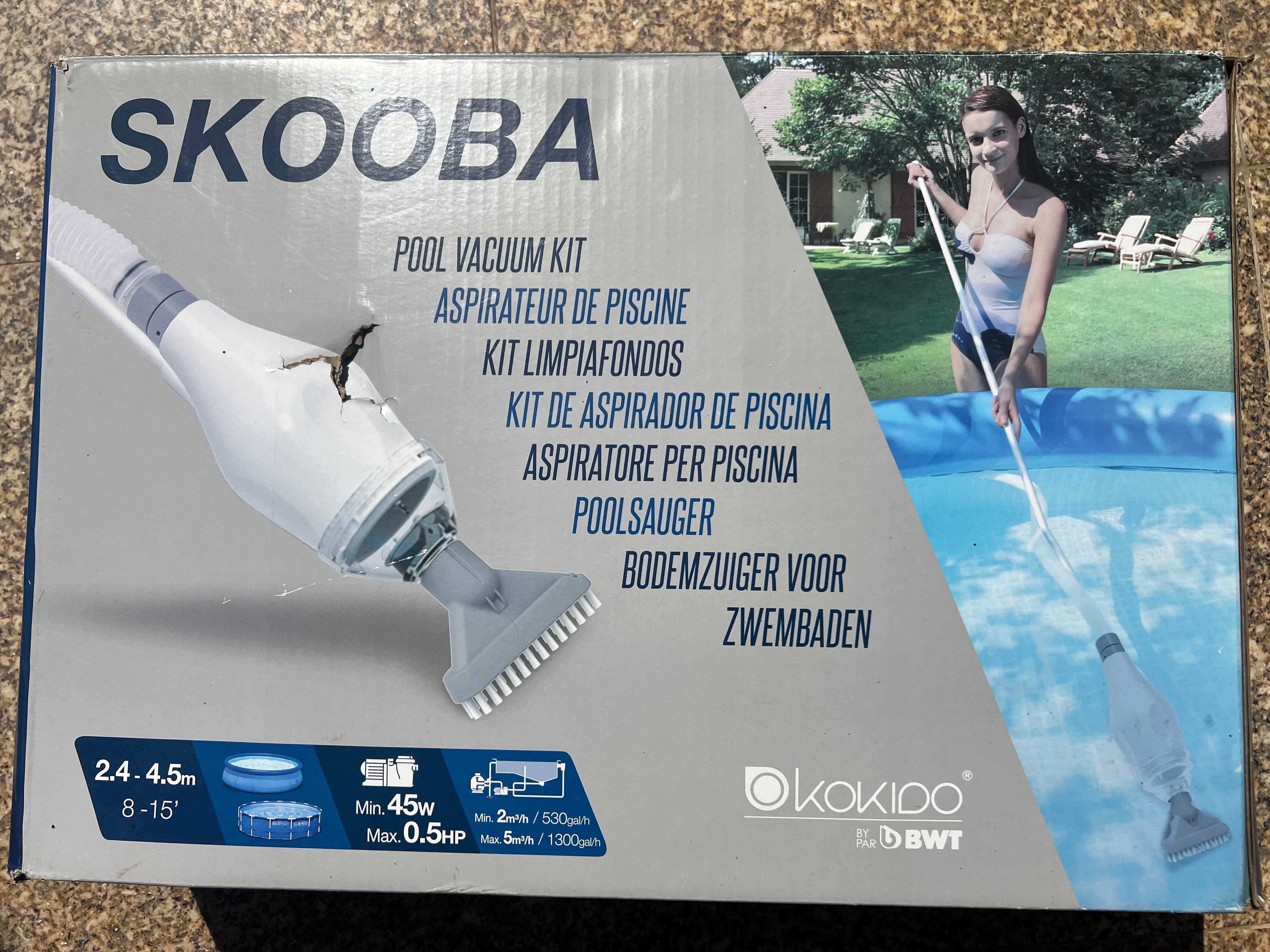 Kit de aspiração da piscina SKOOBA