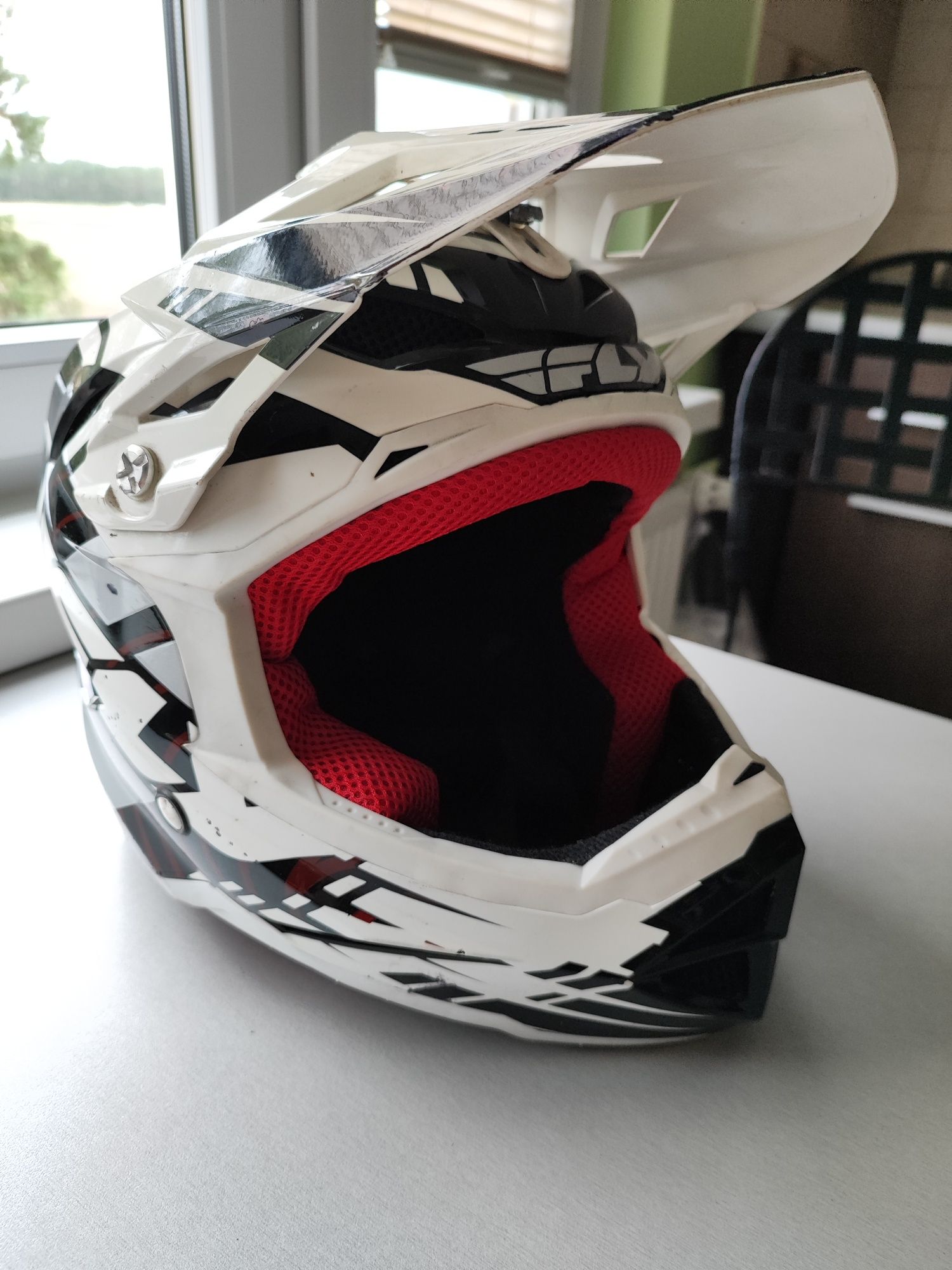 Kask fly racing, na crossa lub quada