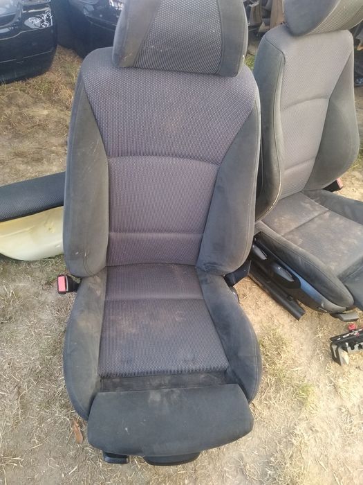 Fotele Sportsitze M-pakiet BMW E90 Komplet welur