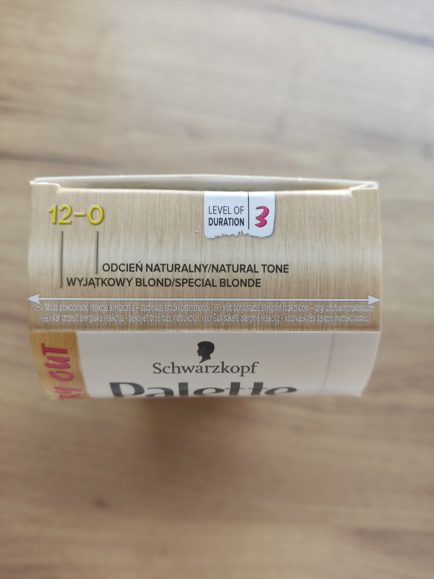 Color shampoo Palette,blond,rozjasniacz.