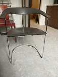Krzesła Canasta Arrben włoskie, mid century, bauhaus design