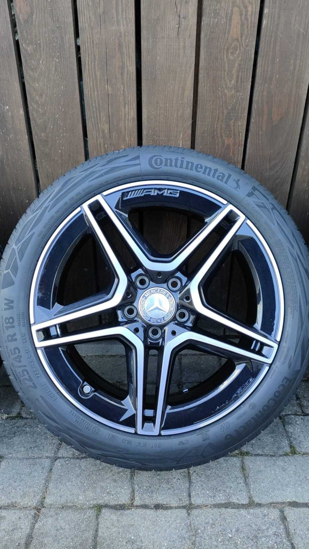 Koła Mercedes A Klasa W177 B Klasa 5x112 18''opony  225/45/18 (OL1607)