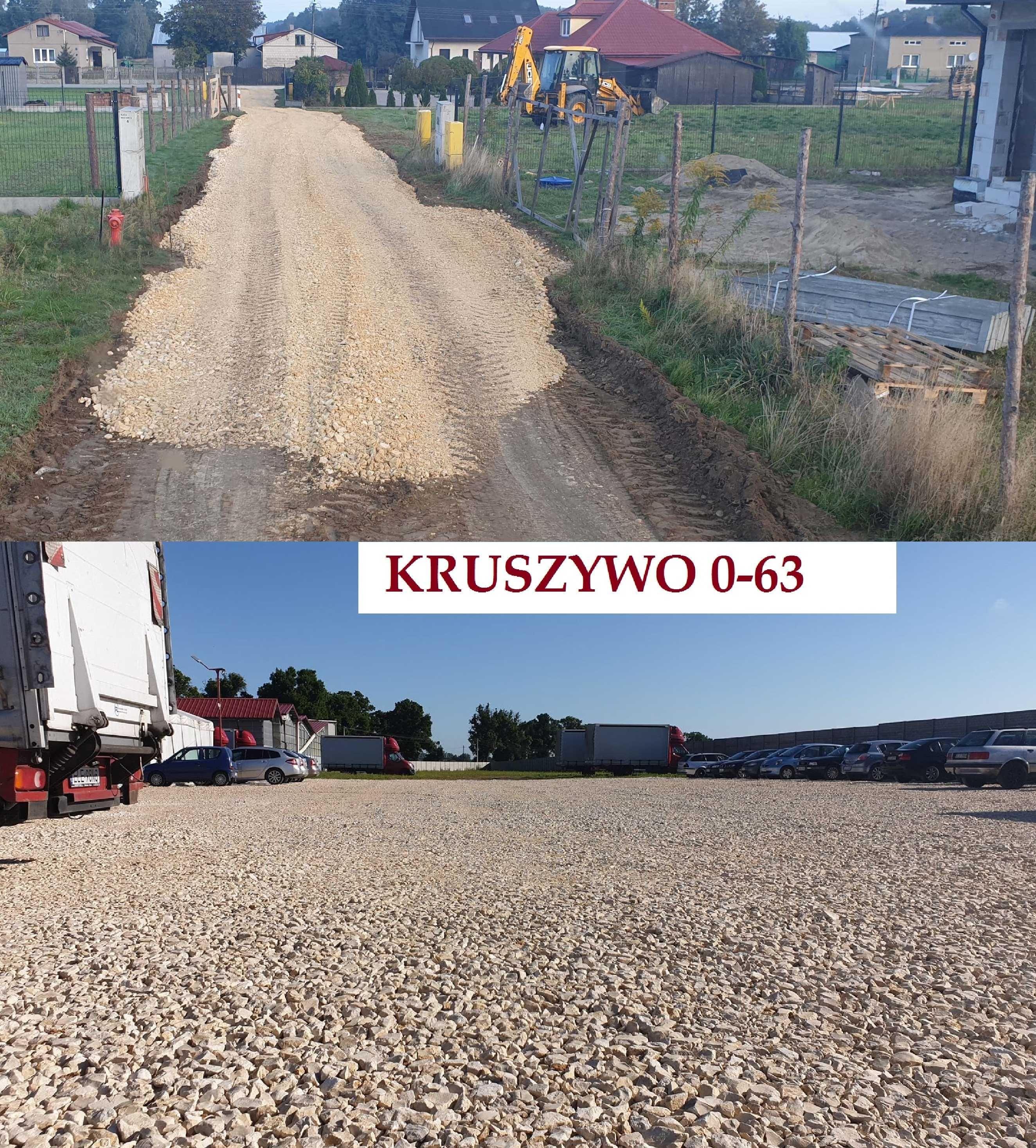 Kruszywo Drogowe z Dostawą 28 T,Tłuczeń,Kliniec,Grysy- RÓŻNE FRAKCJE!!