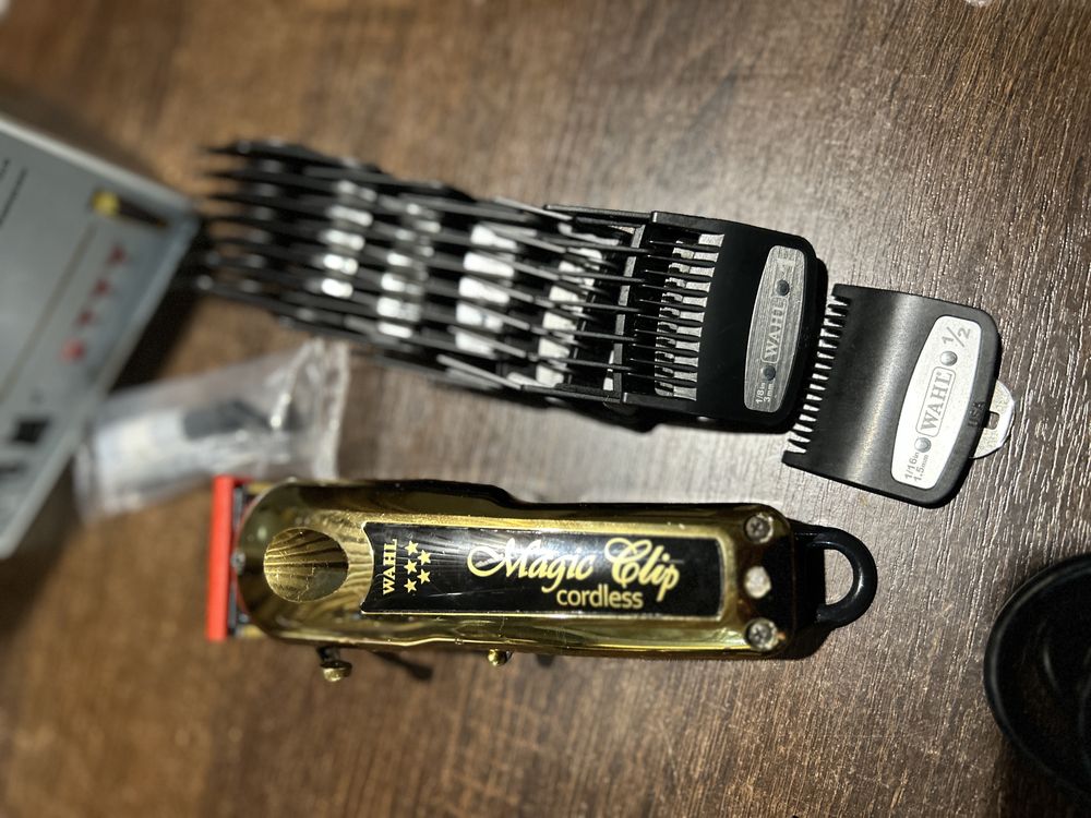 Машинка для стрижки  Wahl magic clip cordless+тример+шейвер
