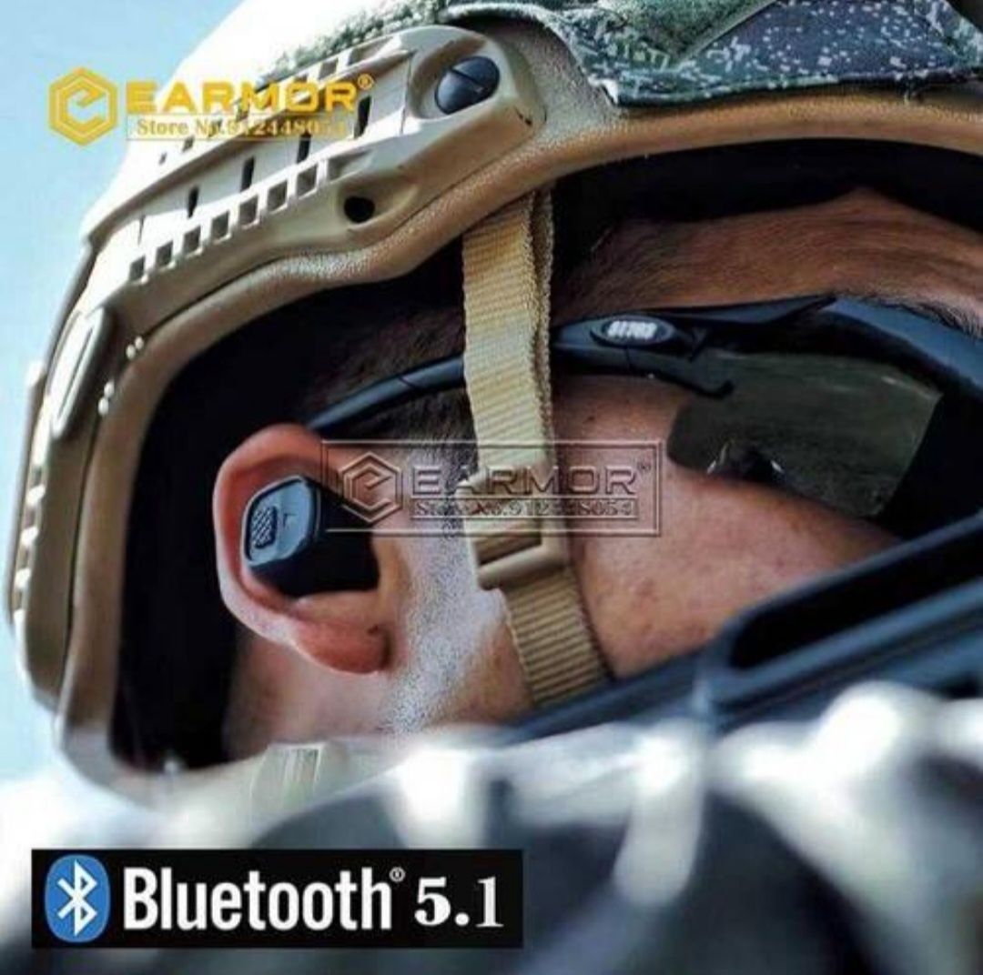 Беруши EARMOR M20T Tactical з Bluetooth активные тактические