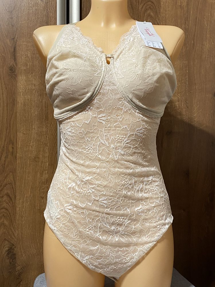 Koronkowe body Triumph Amourette Charm BS, 85G-cielisty-nowy