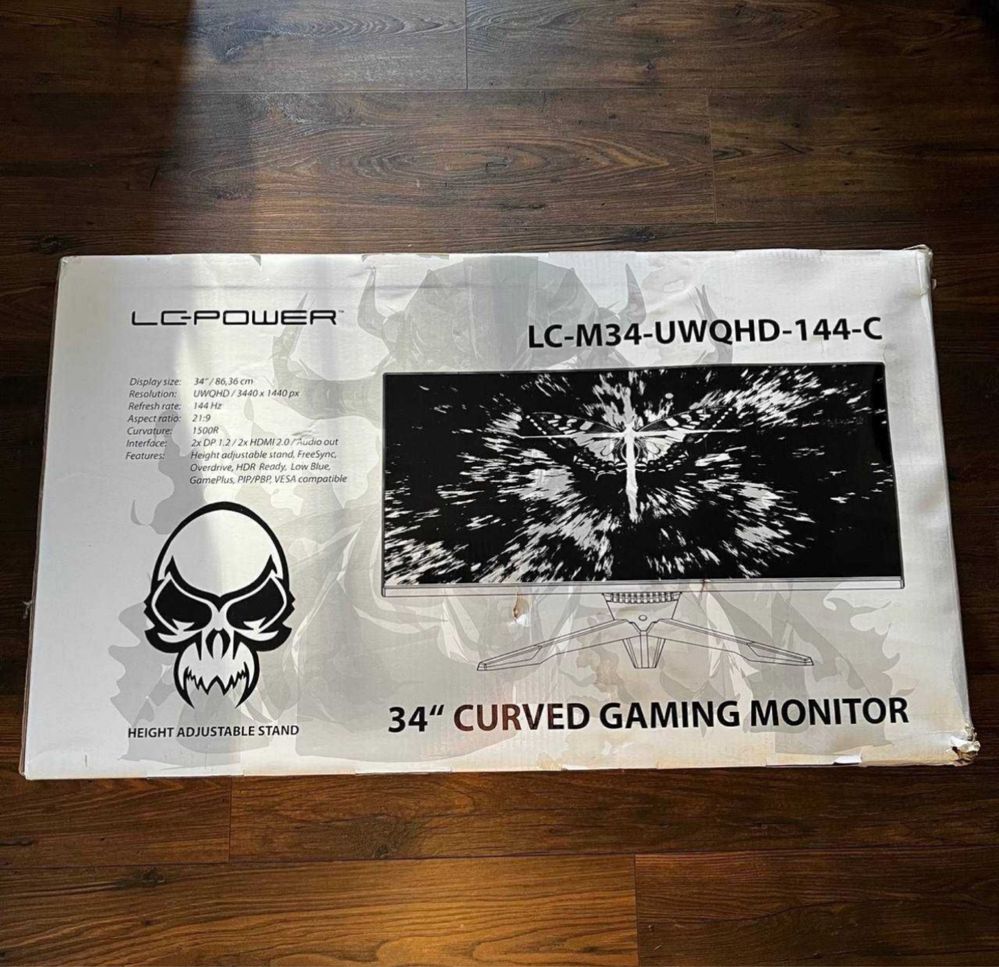 Монитор LC-Power LC-M34-UWQHD-144-C