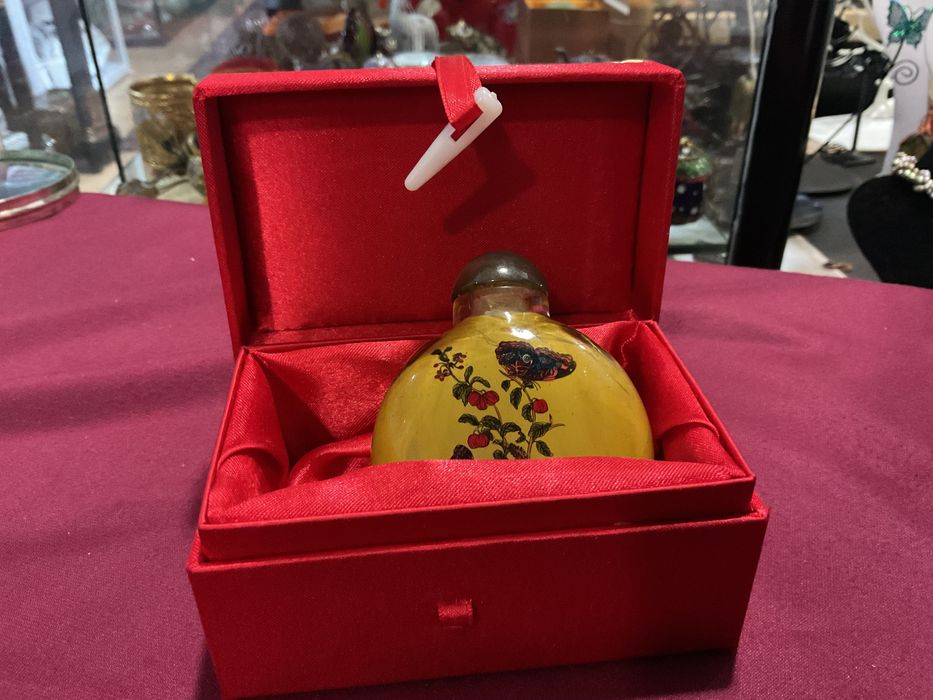 Snuff bottle oriental  07cm ,sem caixa