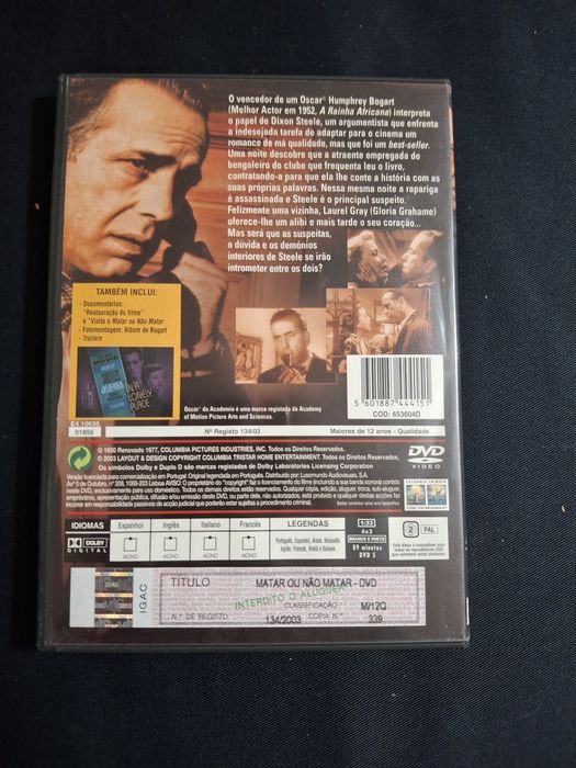 Dvd Matar ou não matar.