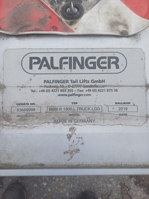 Plataforma palfinger