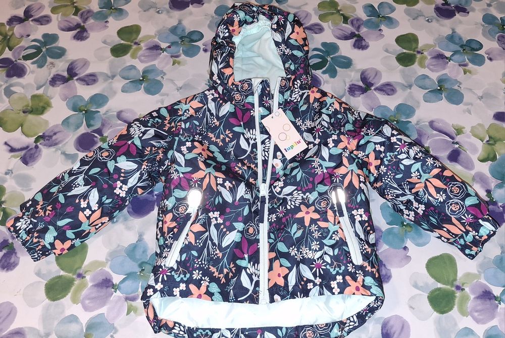 Kurtka zimowa dla dziewczynki, rozmiar 86/92