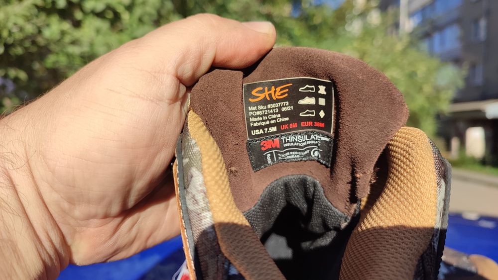 Берці She Outdoor. 36й розмір. Нові