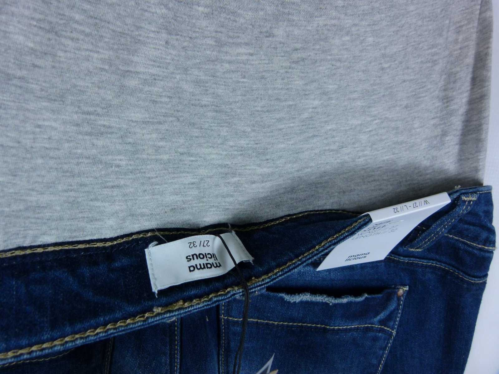Mama Licious Straight Jeans dżinsy 27 / 32 z metką