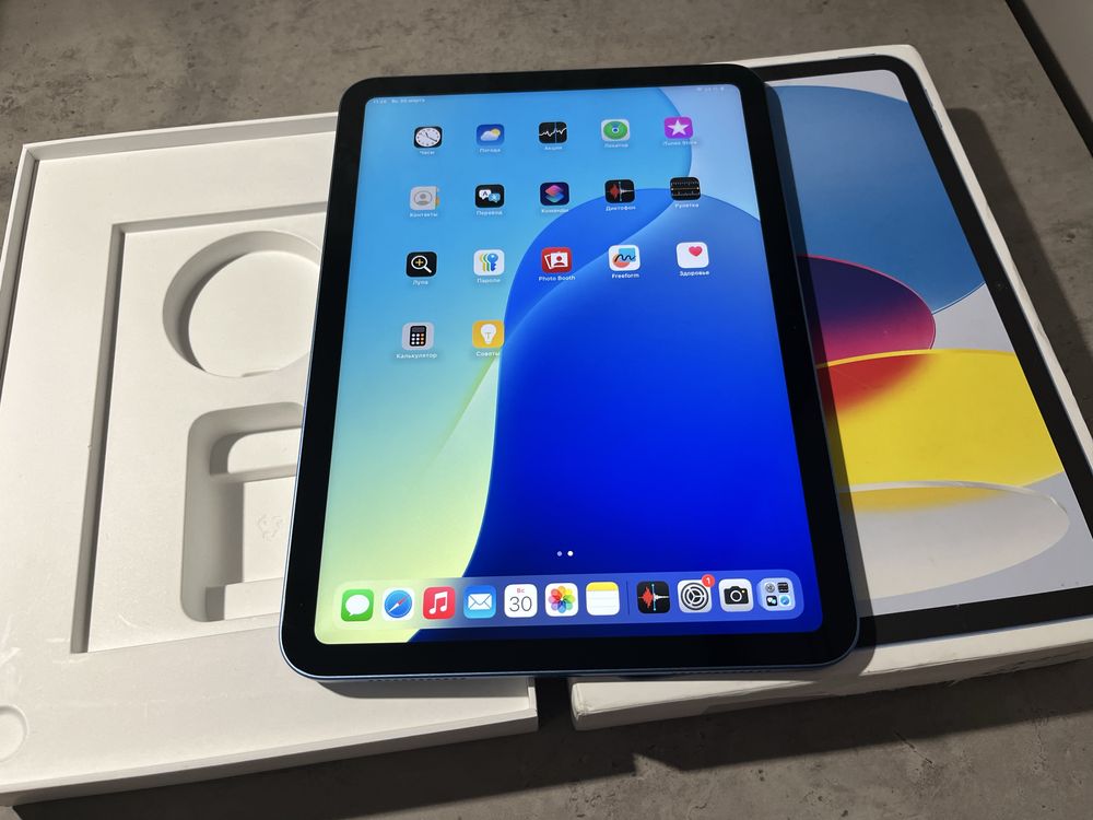  Apple iPad 10 10.9 2022 64Gb Blue New Open Box