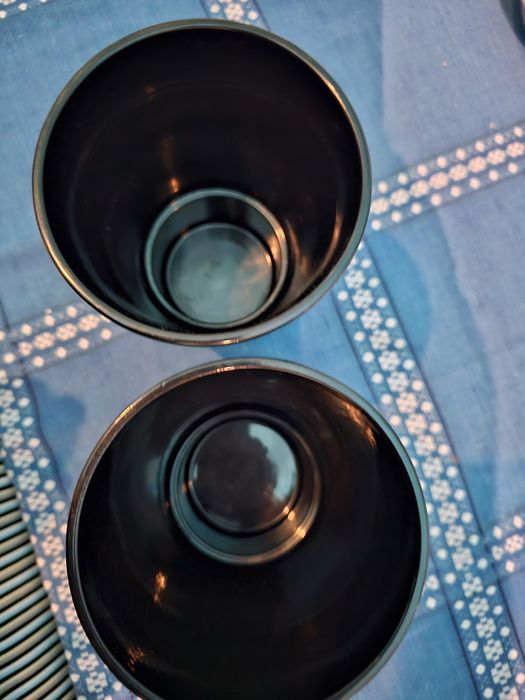 Czarne oslonki na storczyka