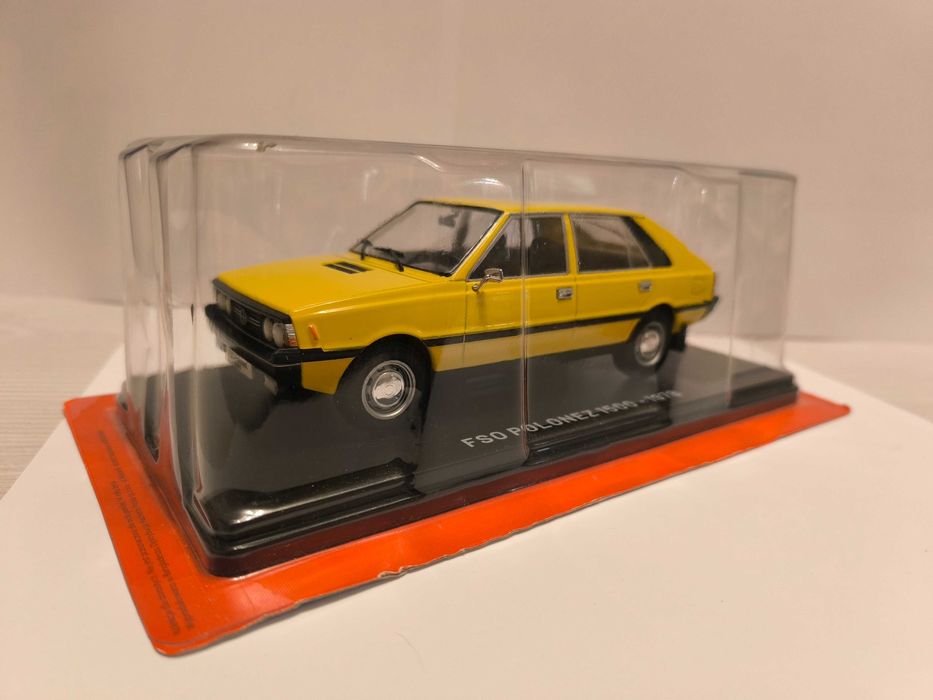 Zestaw 4x Polonez (w tym 2x Caro) 1:24 Hachette Samochody PRL