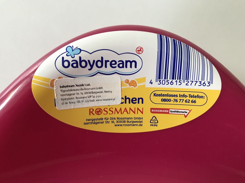 Nocnik dziecięcy Babydream / Rossmann, pingwinek