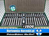 zestaw bitów Bity klucze torx, spline, imbus, bity 40el. ze stali S2