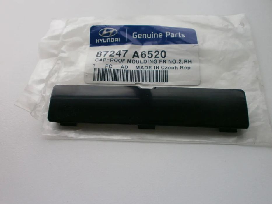 Zaślepka listwy dachu prawa dłuższa HYNDAI i30 WAGON nr kat. 87247A6520