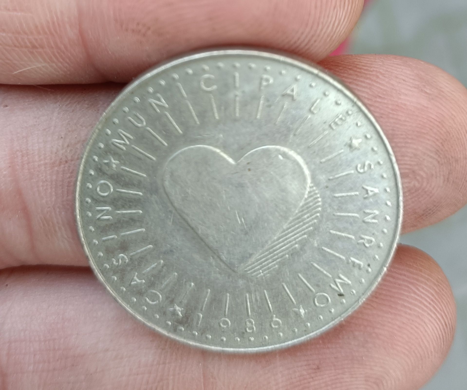 Żeton kasyno San Remo