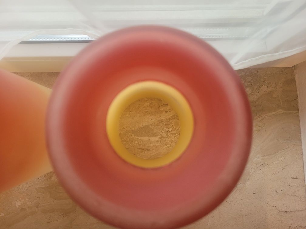 3 klosze do lampy wiszącej lub stojącej klinkiet miodowowisniowe szkło