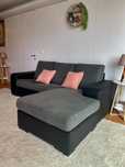 Sofá com chaise longue