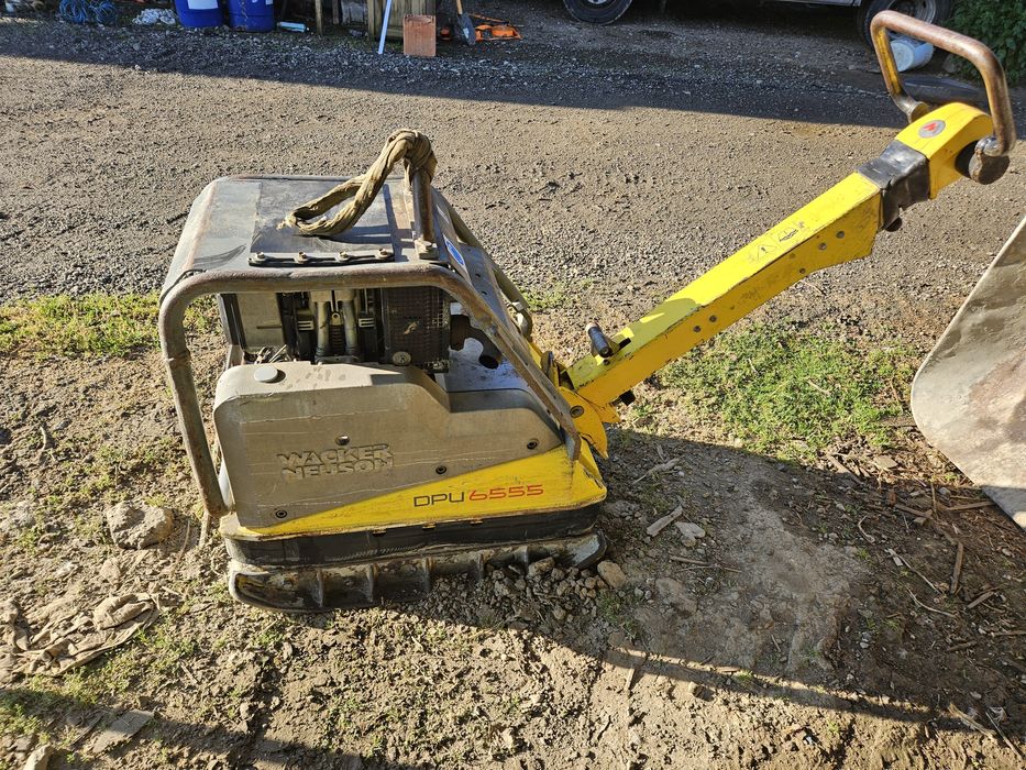 Zagęszczarka wacker dpu 6555 waga 500kg