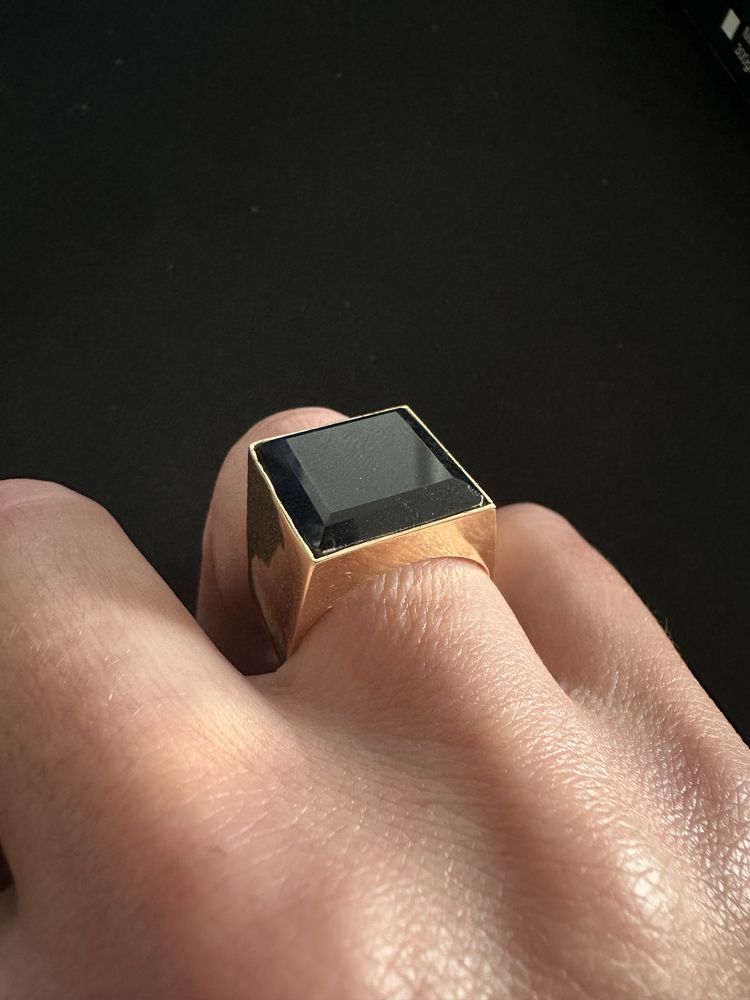 Anel ouro italiano 18k maciço