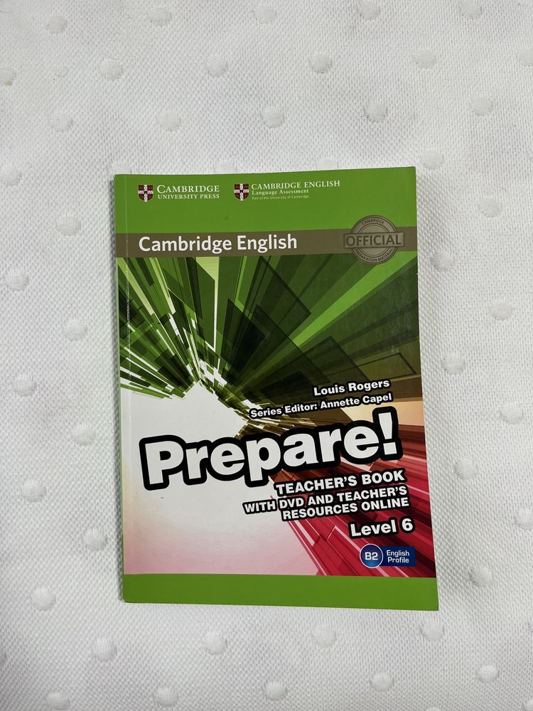 набор книг Prepare Cambridge English для изучения английского