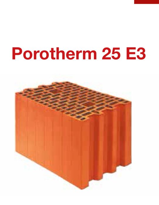 Продам керамоблок Porotherm 25 E3