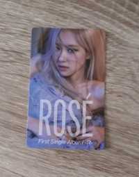 Karta photocard Rose Album R Naver VIBE pob kpop