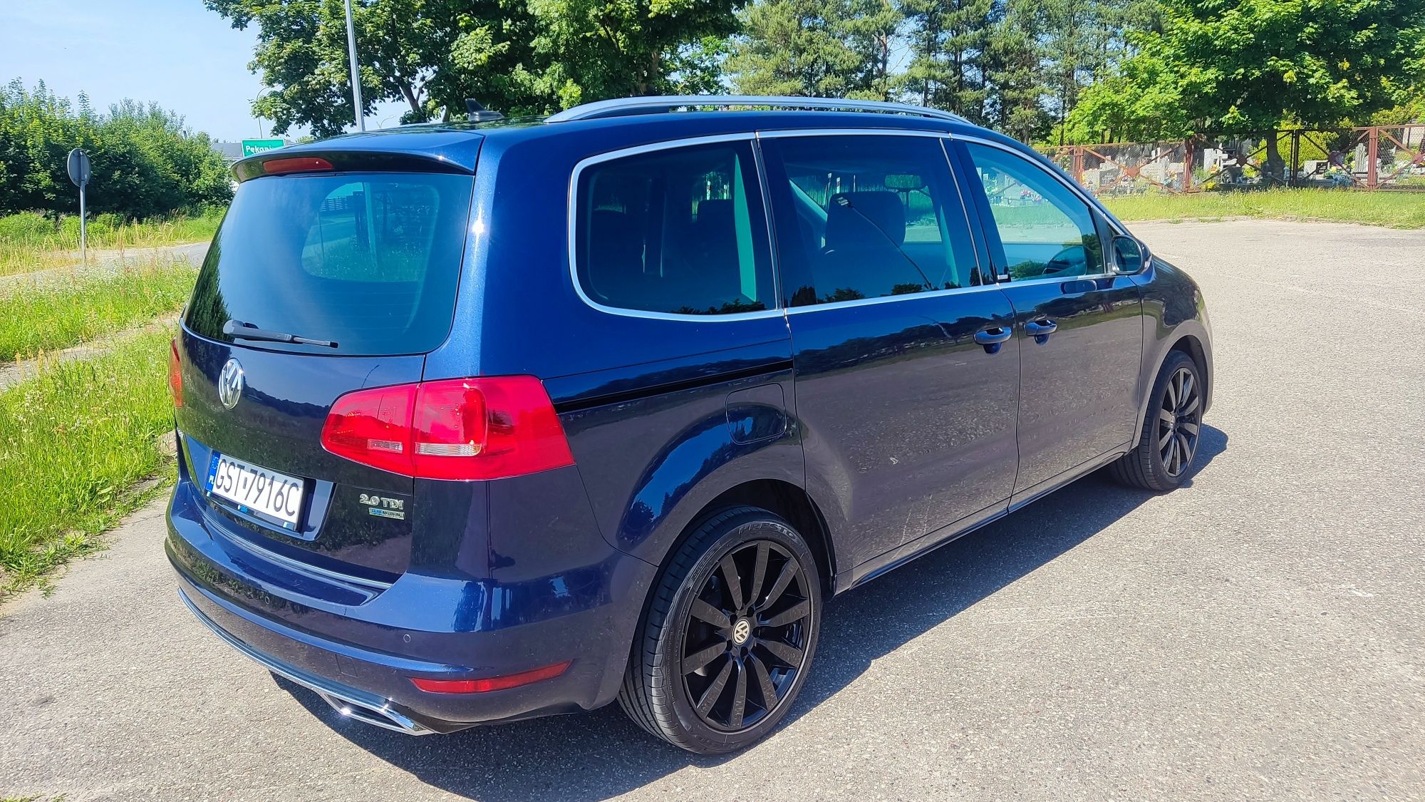 VW Sharan bi-led, 7 osobowy, android, el. drzwi, klapa