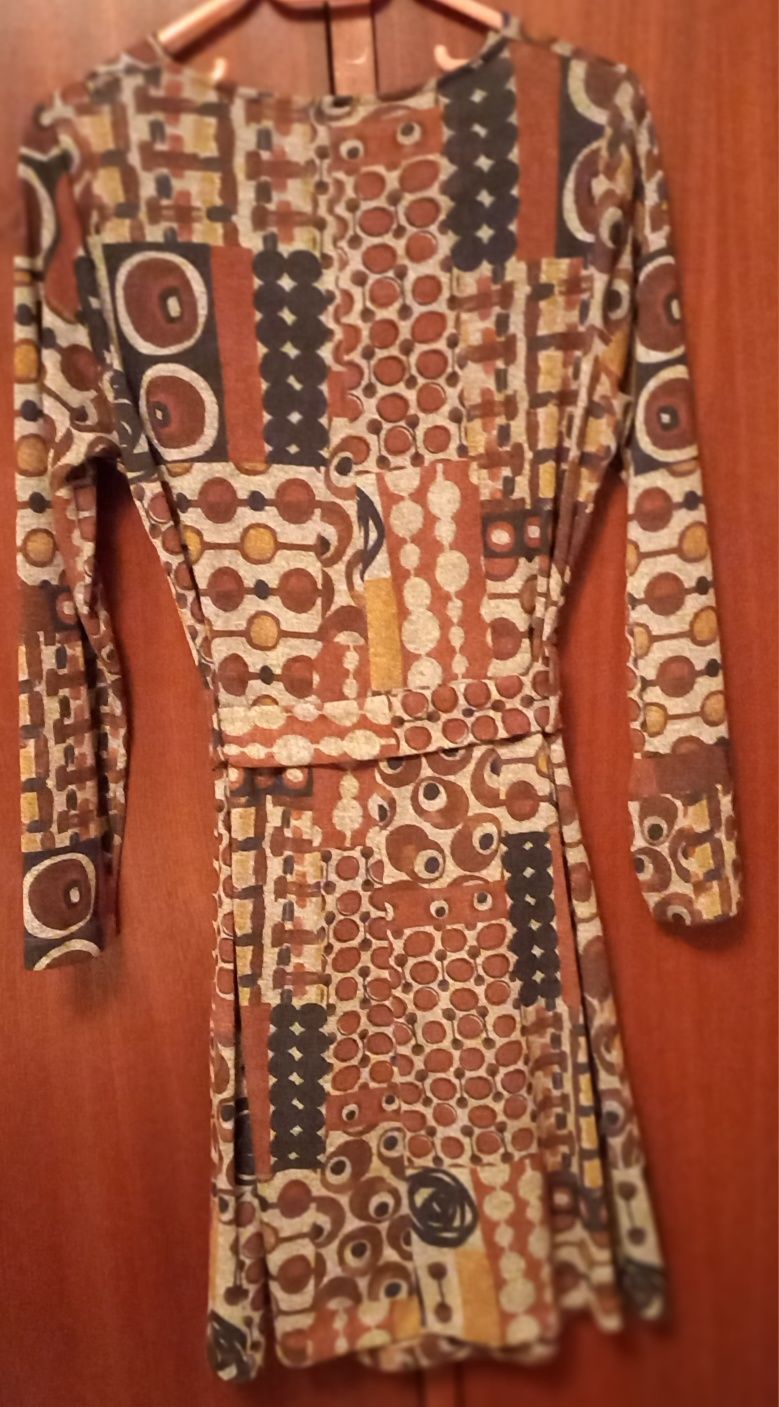 Vestido algodão e lã da Sigilo