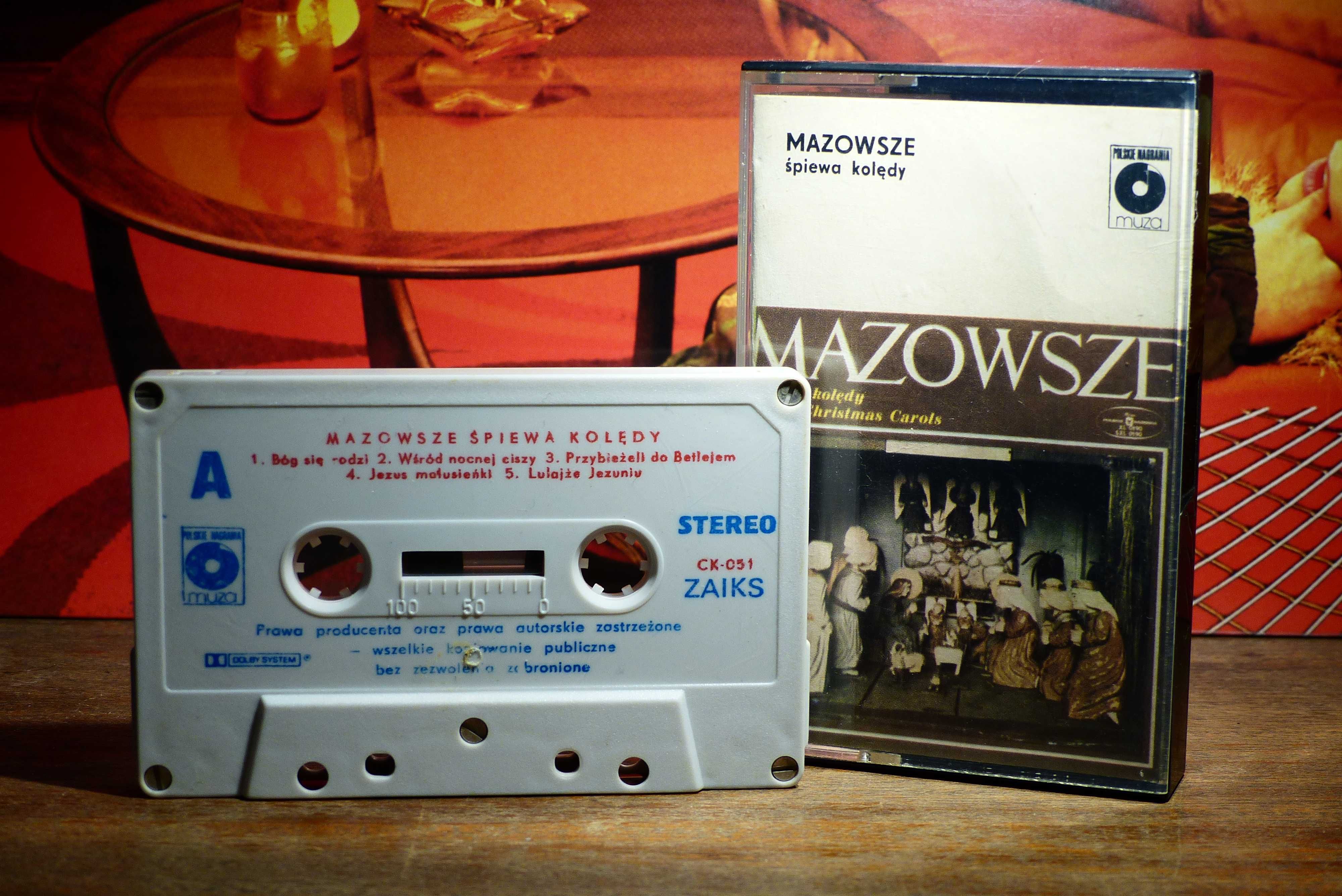 MC kaseta Mazowsze Śpiewa Kolędy bdb-