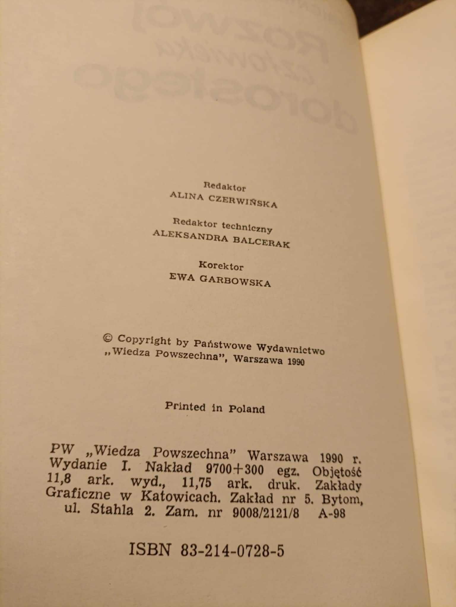Rozwój człowieka dorosłego - Zbigniew Pietrasiński wydanie I