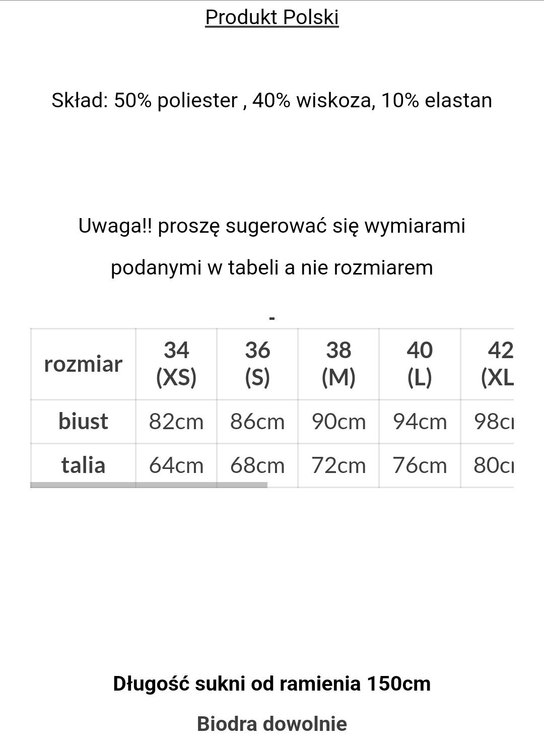 Sukienka ślubna ecru 36, S