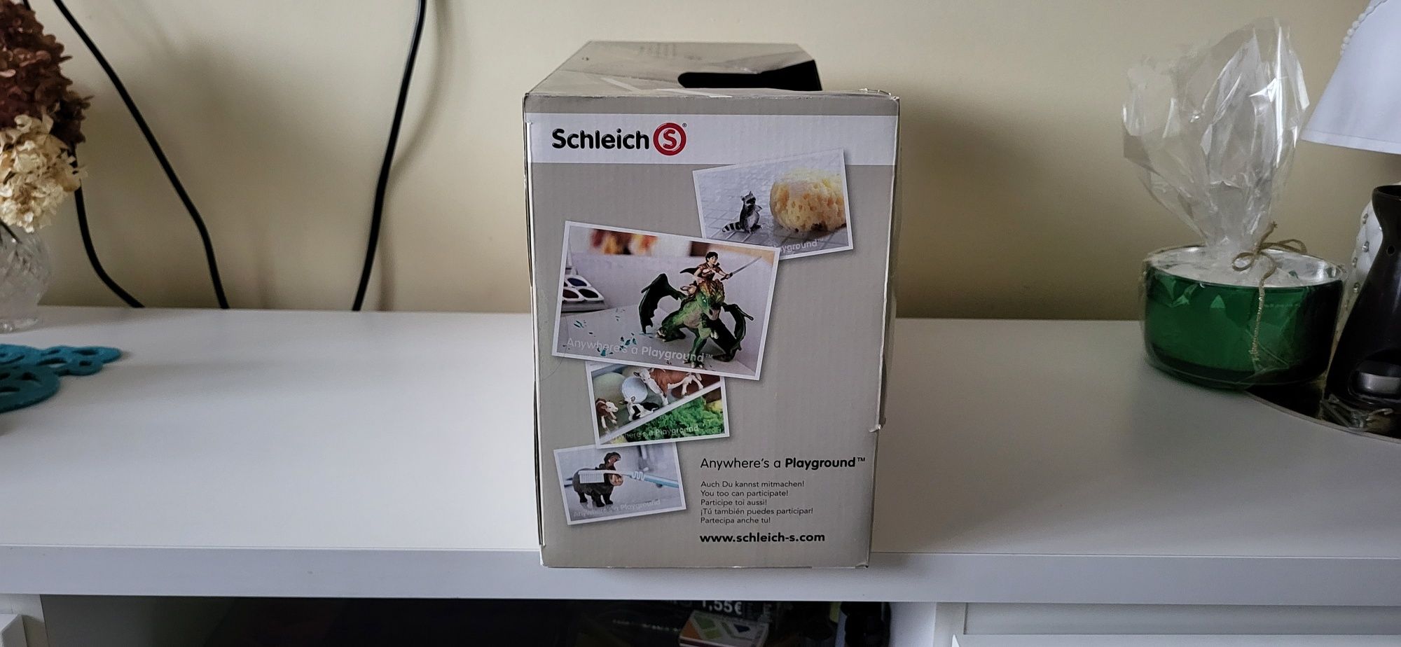 Schleich 70083 Gladiator z nosorożce bojowym plus rydwan nowy zestaw