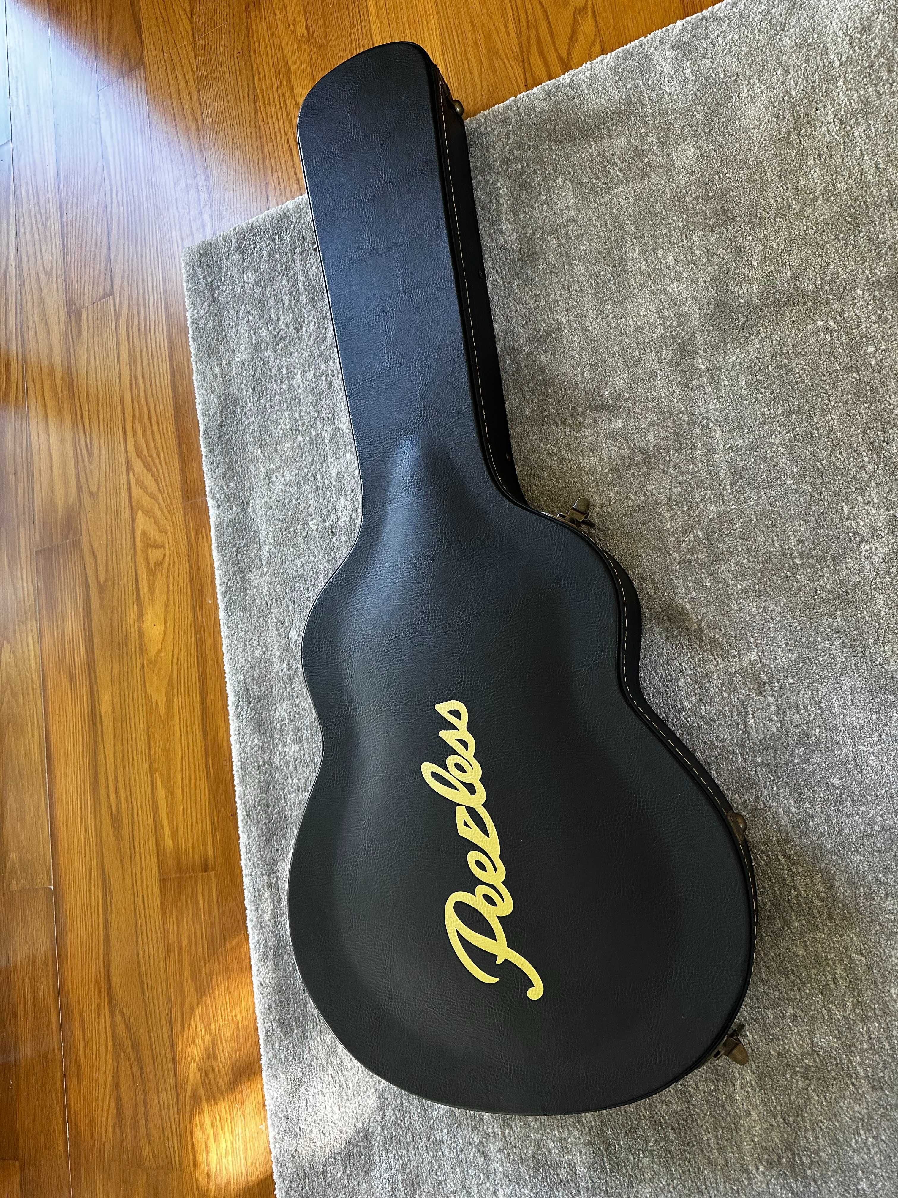 BAIXA DE PREÇO:  Guitarra Perlees - Archtop semi-hollow body + Amp