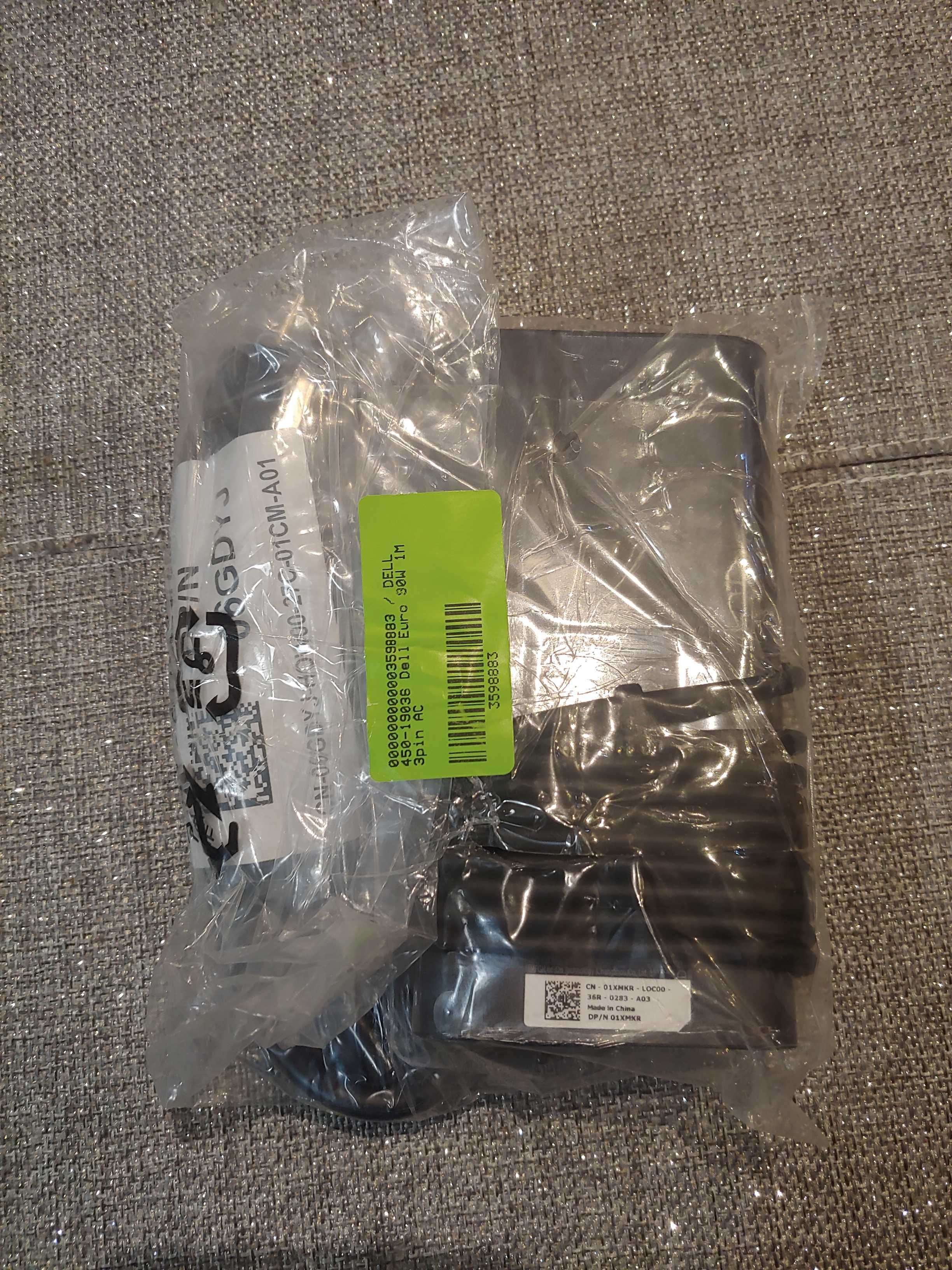 Zasilacz Dell 90W 19,5 V x 4,62 A - oryginał, nowy, okrągły wtyk