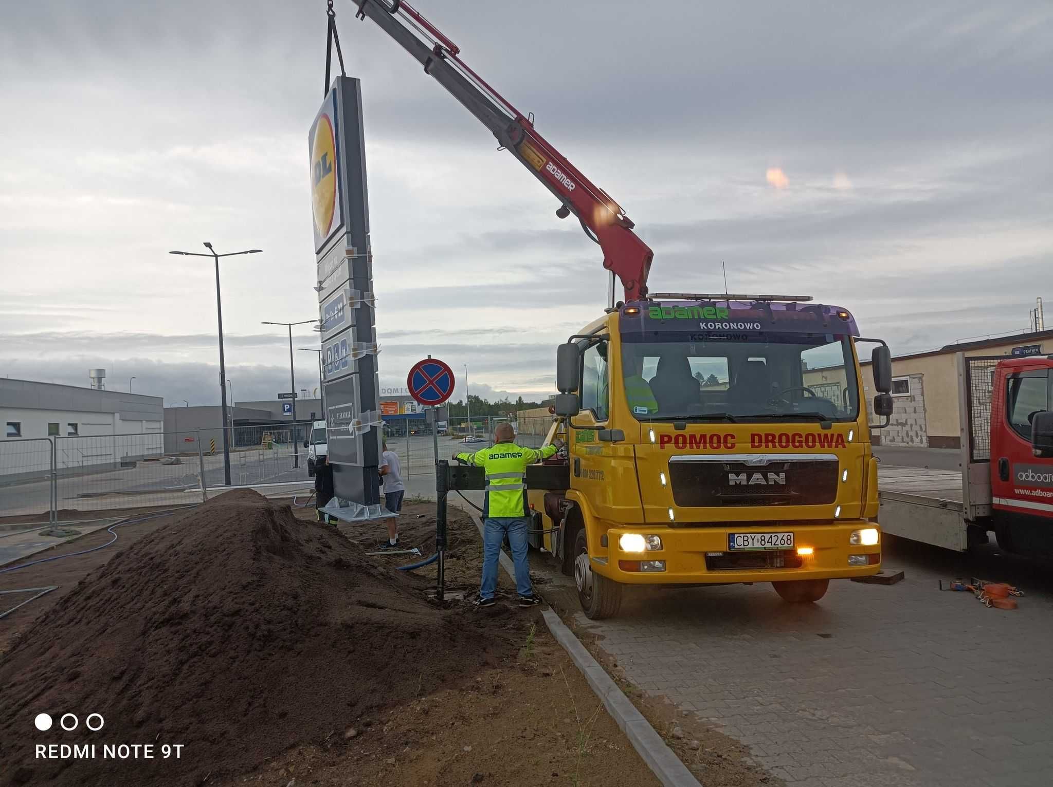 Usługi Transportowe HDS Adamer Koronowo Pomoc Drogowa 24h