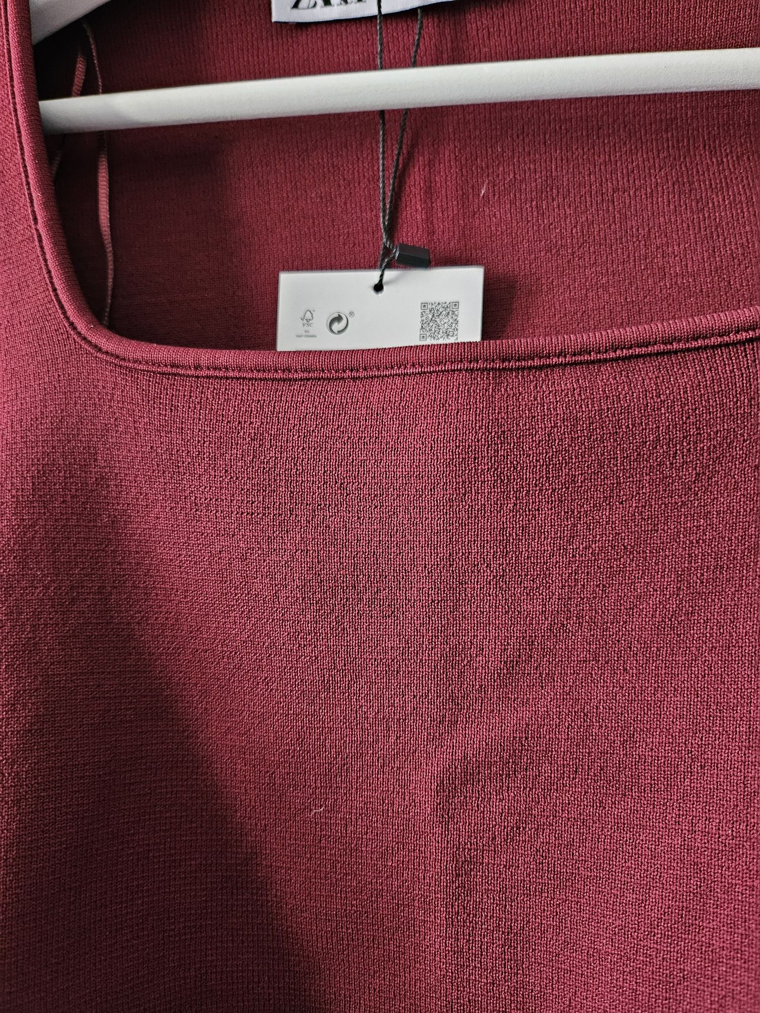 Crop top z długim rękawem, Zara rozm. M