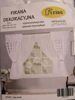 Firana dekoracyjna na karnisz