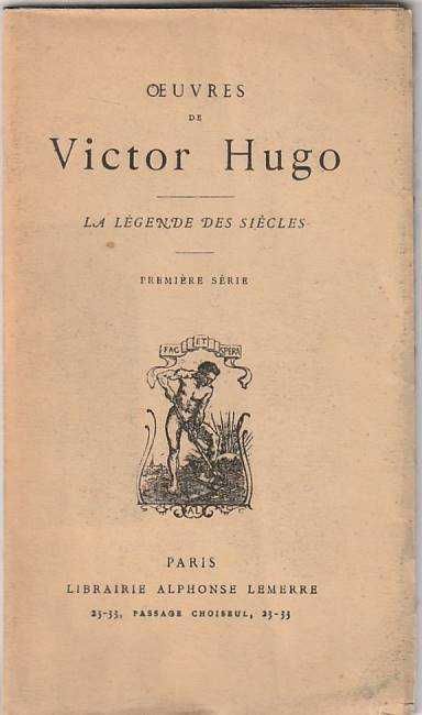 La légende des siècles – Première Série-Victor Hugo