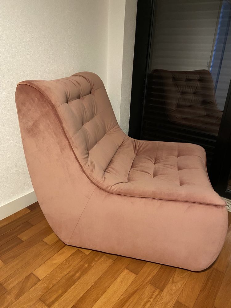 Sofá cadeirao veludo