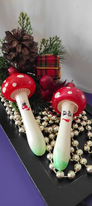 Enfeites de Natal de vidro (vintage/peças únicas)