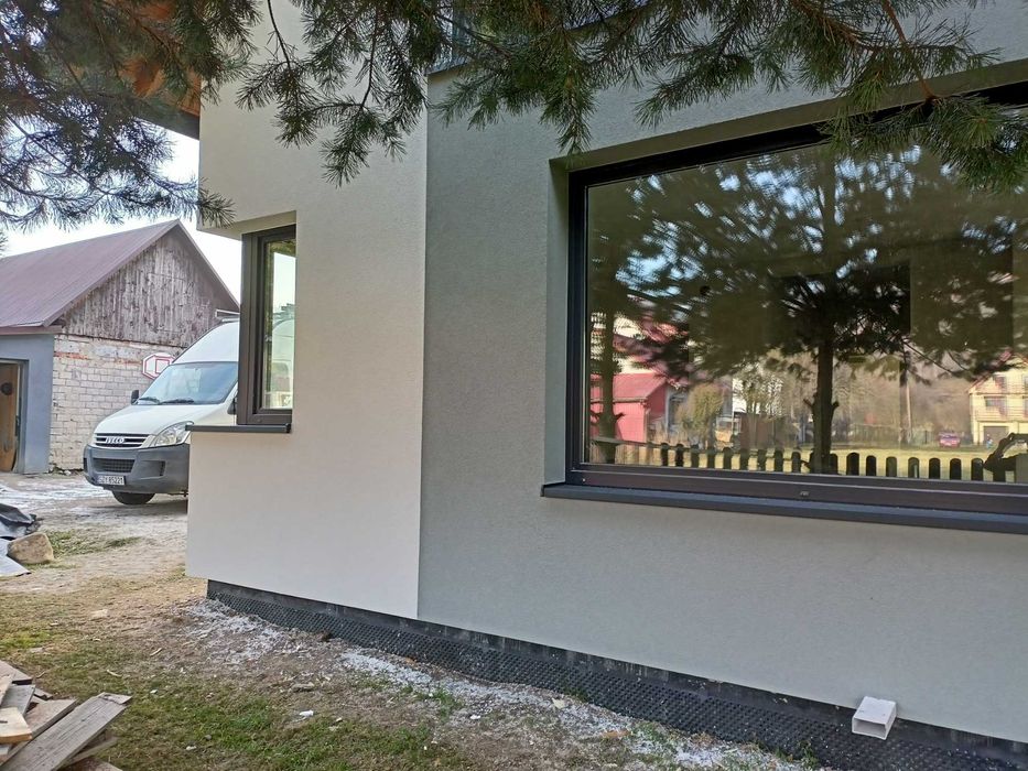 Ocieplenia budynków, malowanie elewacji, montaż: drzwi, okna, rolety