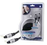 Kabel OPTYCZNY TOS male * Profesional * GOLD Plated * OFC  * 10m *NOWY