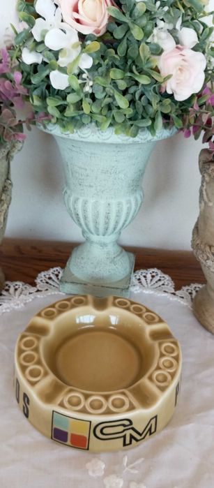 Cinzeiro publicitário antigo de coleção