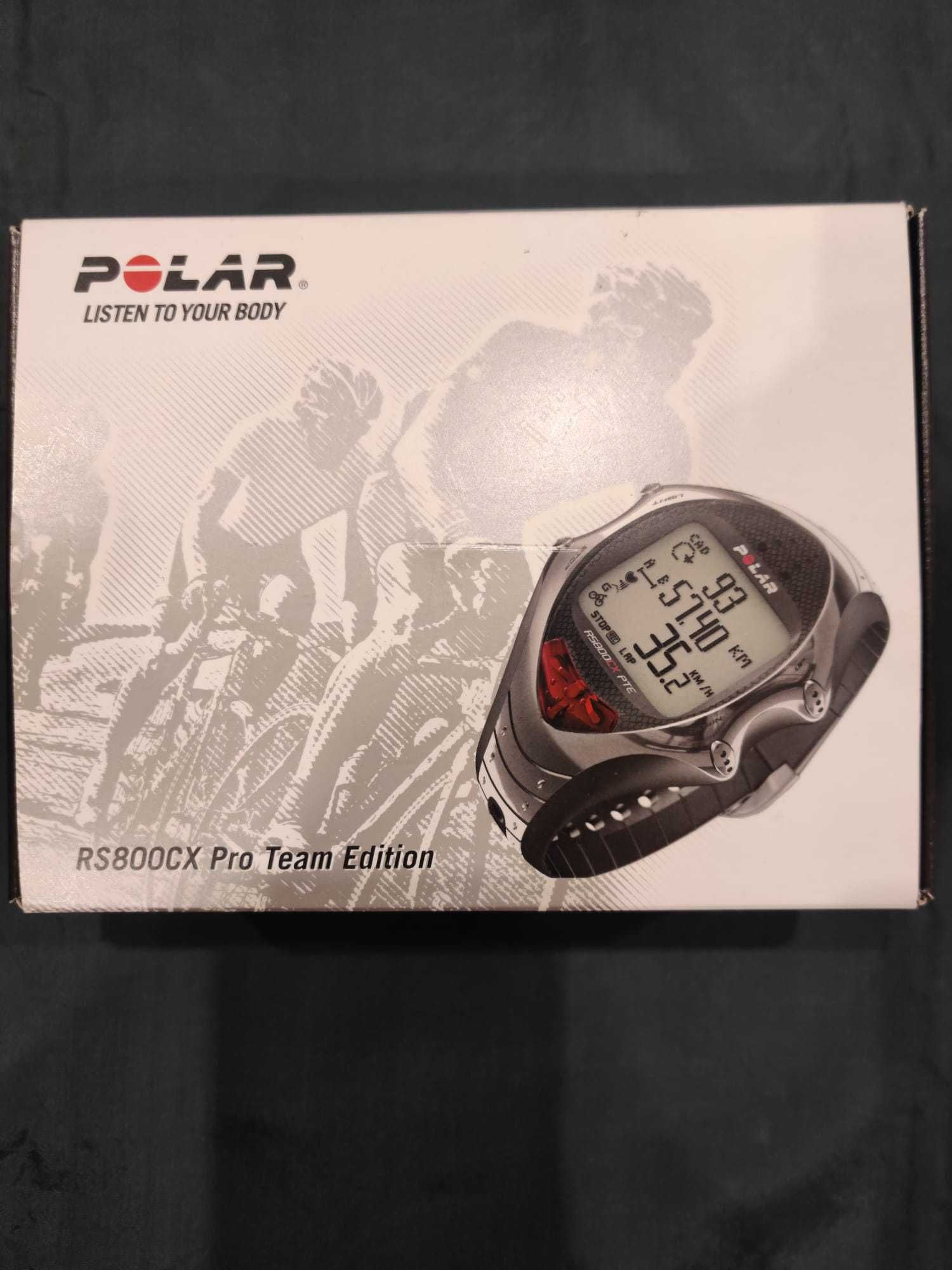 Relógio Polar RS800CX Pro Team Edition
